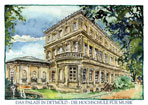 Postkarte Palais